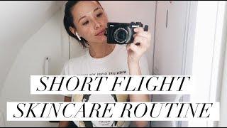 My Short Flight Skincare Routine  Airplane Skincare  Aja Dang