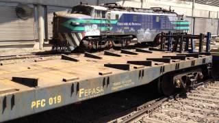 High Noon Freight on EFEs Rail Network Arriving at the Santiago Yard Part 2 of 2