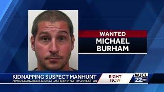 South Carolina authorities FBI searching for man wanted for murder rape kidnapping