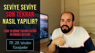 YKS Son 10 Günde Son Tekrar Nasıl Yapılır? #yks #tyt