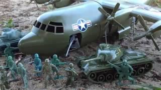 Army Men The AC-130 Attack Thanks ARMY OF TOYS  The General