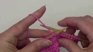 Learn to Knit Continental Style - Tutorial - Knitting Blooms