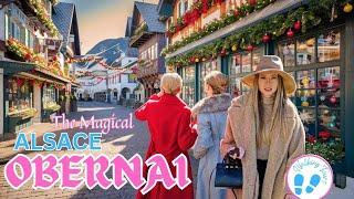 Discover The Magic Of Alsace Obernai Christmas Walking Tour In Stunning 4k 