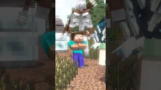 Sigma Herobrine Help Alex   Masha Ultrafunk #sigma #herobrine #minecraft #animation #shorts