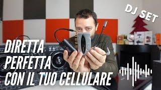 Come fare un dj set in diretta sui social con il cellulare e con audio di qualità con iRig2