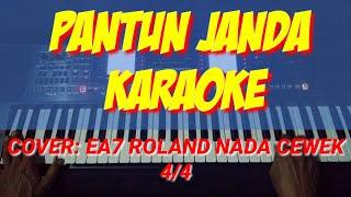 PANTUN JANDA KARAOKE COVER EA7 ROLAND NADA CEWEK BIRAMA 44