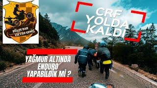 Turda yolda kalan Honda ve onu kurtarma çabaları ..