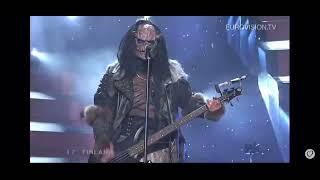 Lordi-hard rock hallelujah finland 2006 Eurovision song