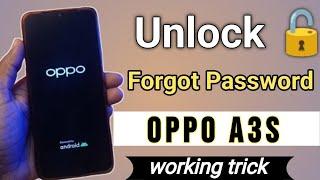 Oppo A3s Hard Reset  Oppo A3s Password Pattern UnlockOppo ka lock kaise tode