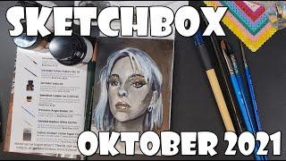 Тушь SENNELIER - Sketchbox октябрь 2021