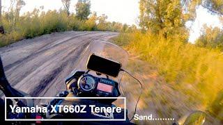 Yamaha Xt660Z Tenere - Sand..... Can the Tenere do sand?