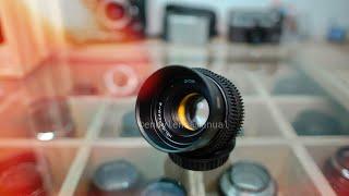 Lensa VINTAGE fix Bokeh Helios 44M-4 58mm f2 ala CINE anti mainstream lens mount Canon Eos