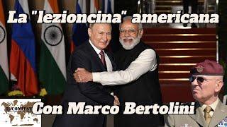 La “lezioncina” americana  Marco Bertolini