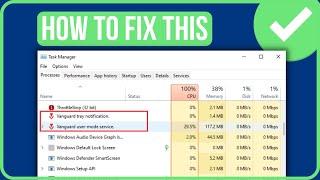 FIX VANGUARD USER MODE SERVICE HIGH CPU 2023  How to Uninstall Vanguard