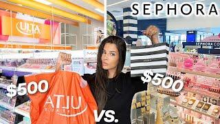 $500 at SEPHORA vs. $500 at ULTA  which is better?  shopping spree