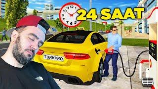 24 SAAT ARAKLIKSIZ TAKSI KULLANDIM PARA KAZANDIM - GTA 5 MODS