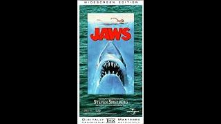 Opening to Jaws 1997 Widescreen VHS