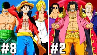 Top 10 STRONGEST Pirate Crews RANKED One Piece