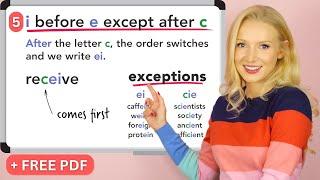 5 spelling rules and exceptions to improve your English