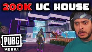 This YOUTUBER in PUBG MOBILE made a HOME worth 200000 UC $2500 USD