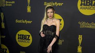 Maya Woulfe 2023 XBIZ Awards Red Carpet Fashion