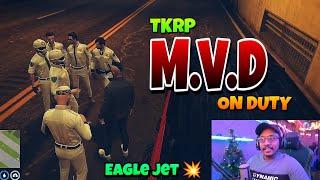 Vaasu Annane MVD poki 🫡 Eagle Jet നെ sir ന് Ariyamo  Live ane സാറേ   Gta5 RP  Panda Gaming