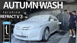 【REFRACT V3】高速を走って汚れた車を泡洗車でツヤツヤにする｜tershine｜FORM WASH｜ CARWASH