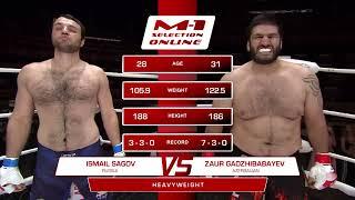 Исмаил Сагов vs Заур Гаджибабаев M-1 Selection Online 1