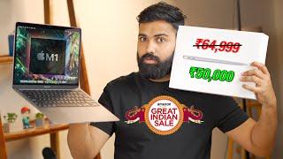 MacBook Air M1 at ₹50000 Review - Amazon Great Indian Festival Sale 2024 