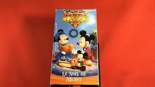 VHS Le Noël de Mickey French