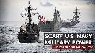 Scary U.S. Navy Military Power  MOST POWERFUL Navy in Human History