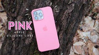 NEW Apple Silicone Case in PINK- SPRING 2024
