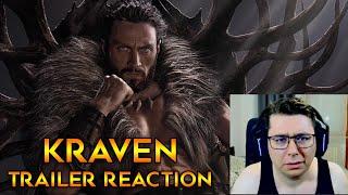 LENNESIMO film su un cattivo di SPIDER-MAN - KRAVEN TRAILER REACTION