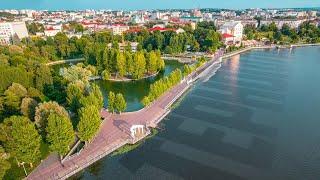 ТЕРНОПІЛЬ з висоти Файне місто Україна 2021 Ternopil drone Ukraine