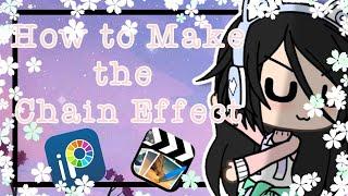 • How to Make the Chain Effect on Cute Cut •  Gacha Life Tutorial
