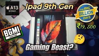 Ipad 9th Gen Review & Unboxing  ₹19500 Only From Flipkart BBD Sale 2024  Buy or Not 