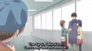 Hana Uzaki gets jealous seeing Shinichi talking to another girl  Uzaki-chan -  宇崎ちゃんは遊びたい 