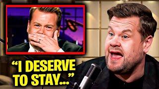 So Cruel James Corden Reacts To Being Officially CANCELED From His Show