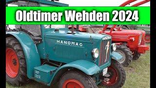 Oldtimertreffen eigentlich Schleppertreffen in Wehden 2024 + Wärmebildkamera hintendran.