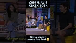 Zara jkt48 & Kyla kakak adik brantem terus Desta seneng bgt #shorts #lucu #shortsvideo