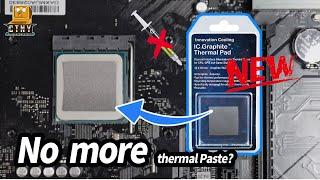 Innovation Cooling IC Graphite Thermal Pad vs Bitspower Thermal Paste