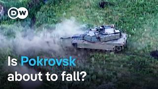 Inside Ukraines efforts to hold the front lines at Pokrovsk  DW News