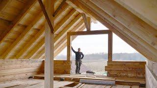 Dovetail Joint Log House Build