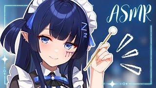 【3DIO ASMR】British Maid Cleans Your Ears  Soft-spoken Pampering  For Sleep & Relaxation  Roleplay