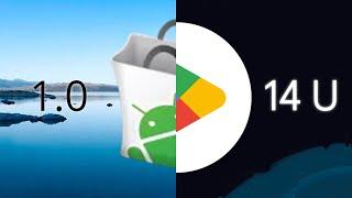 Google Play Icon Evolution 2008-2023