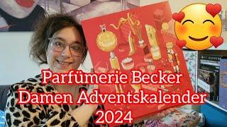 WOW Parfümerie Becker Damen Adsventskalender 2024#unboxing #adventskalender