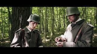 Stefan Woelk German actor Demo scene from ww1 movie in the Ardennen