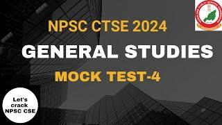 NPSC CTSE 2024  General Studies   Mock Test Lesson-4