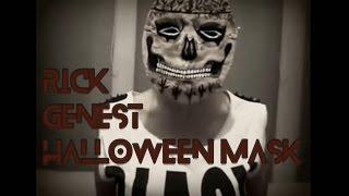 D.I.Y. Scary Mask of Rick Genest for Halloween