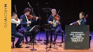 Conrado del Campo Lento from Quartet No. 8  Diotima Quartet #MarchVivoCD · MarchVivo